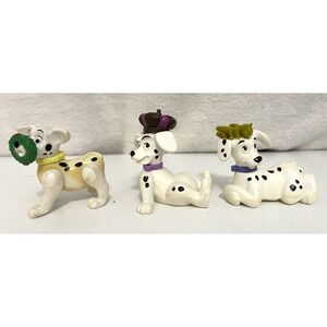 DISNEY McDONALDS DALMATIAN PUPPY  Lot Of 3 Toy Collectible